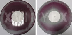 Aside/Bside Transparent Purple No. 12 / Silver