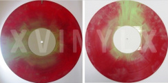 Galaxy Transparent Red No. 11 with Yellow No. 2