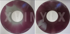 Aside/Bside Grey No. 8 / Transparent Purple No. 12