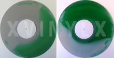 Aside/Bside Grey No. 8 / Transparent Green No. 9