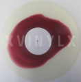 Color-in-color Oxblood IN Milky Clear No. 14