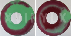 Aside/Bside Doublemint Green No. 7 / Transparent Red No. 11