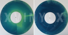 Aside/Bside Transparent Blue No. 13 / Doublemint Green No. 7