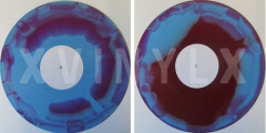 Aside/Bside Transparent Purple No. 12 / Cyan Blue No. 5